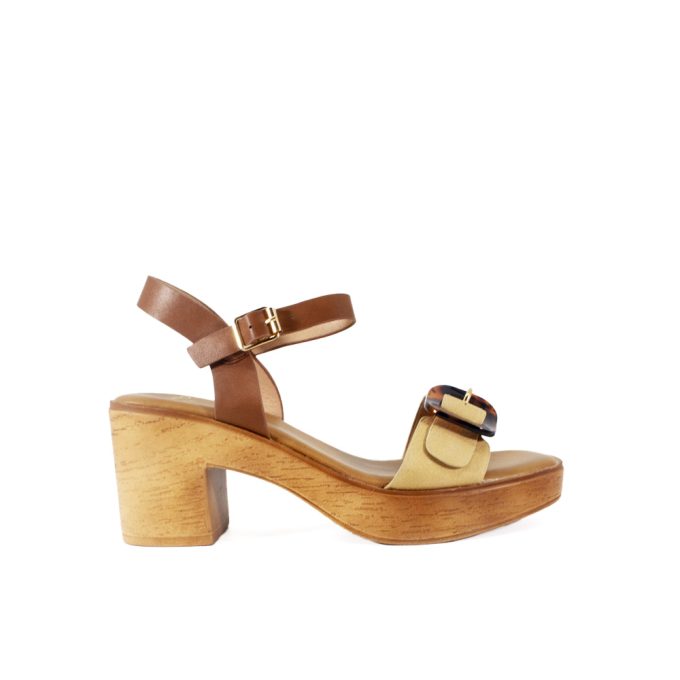 Sandalias Noah Beige Via Uno