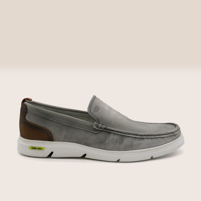 Mocasines Basim Gris Democrata