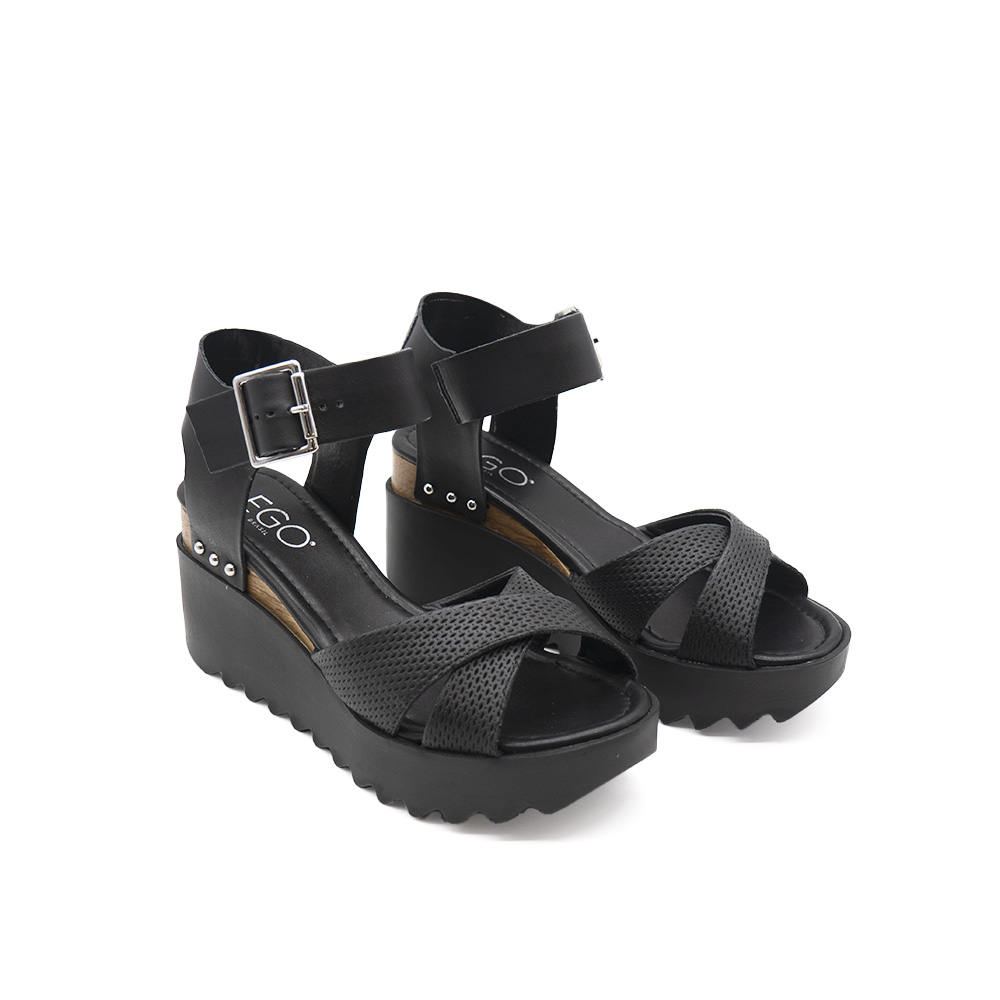 Sandalias Lerata Negro Ego - Imagen 4