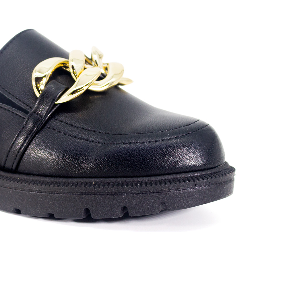 Mocasines Africa Negro Treve - Imagen 3