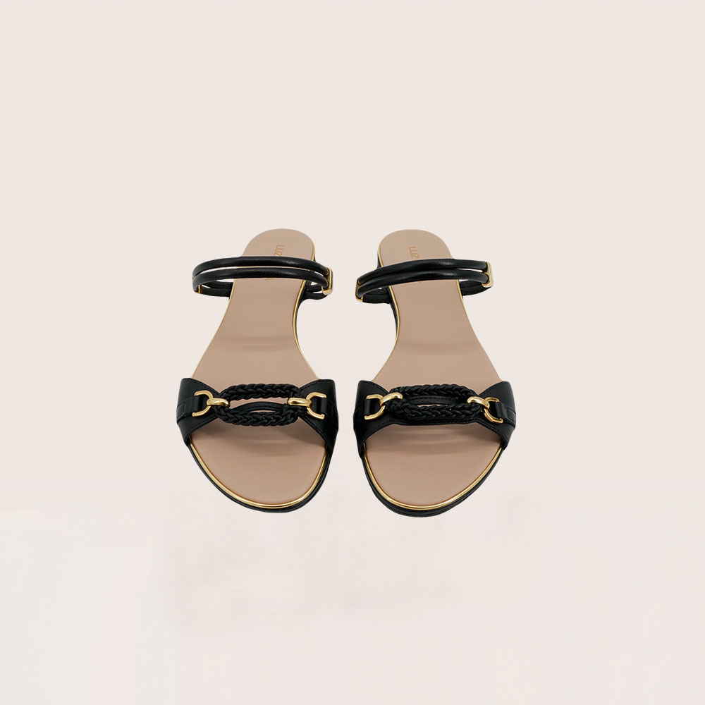 Sandalias Merit Negro Luz Da Lua - Imagen 4