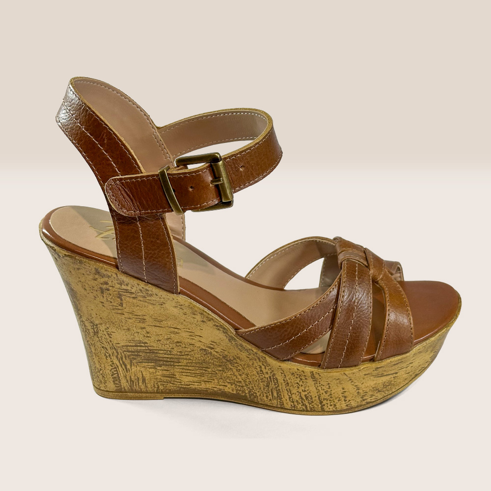 Sandalias Isabella Camel Passarela