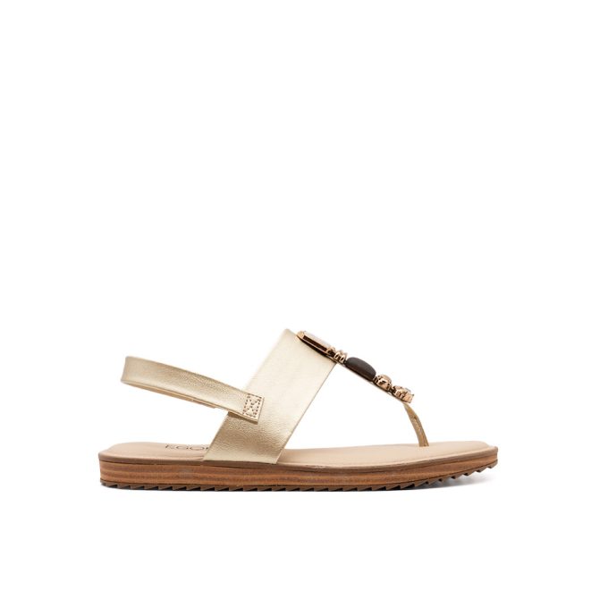 Sandalias Medry Oro Ego Flex