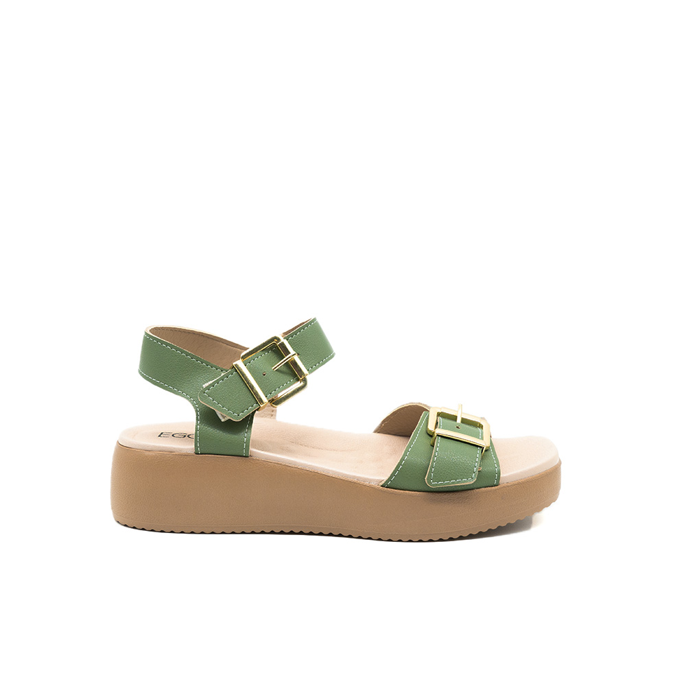 Sandalias Karlina Verde Ego Flex