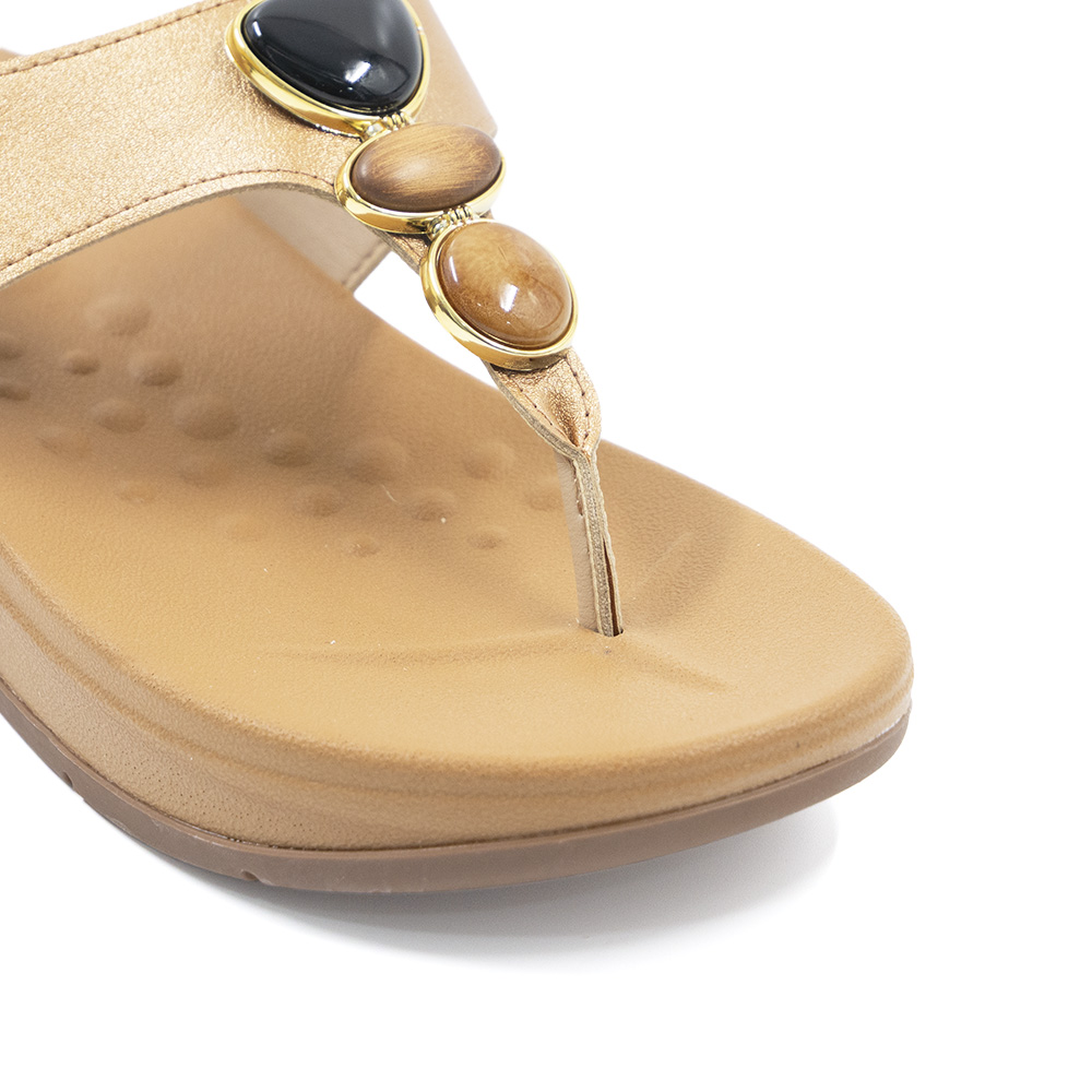 Sandalias Duplex Bronce Ego Flex - Imagen 3