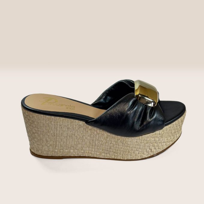 Sandalias Luna Negro Passarela