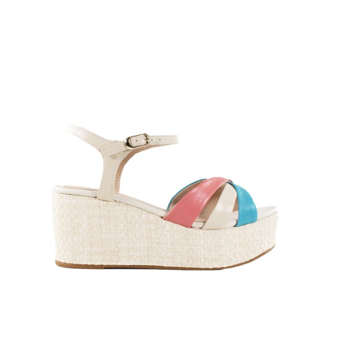 Sandalias Marcela Blanco Passarela