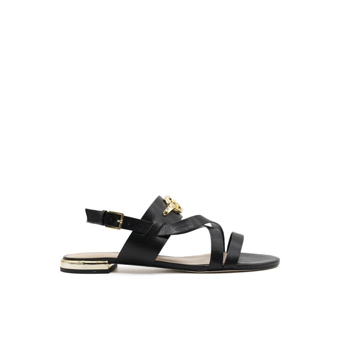Sandalias Adva Negro Luz Da Lua