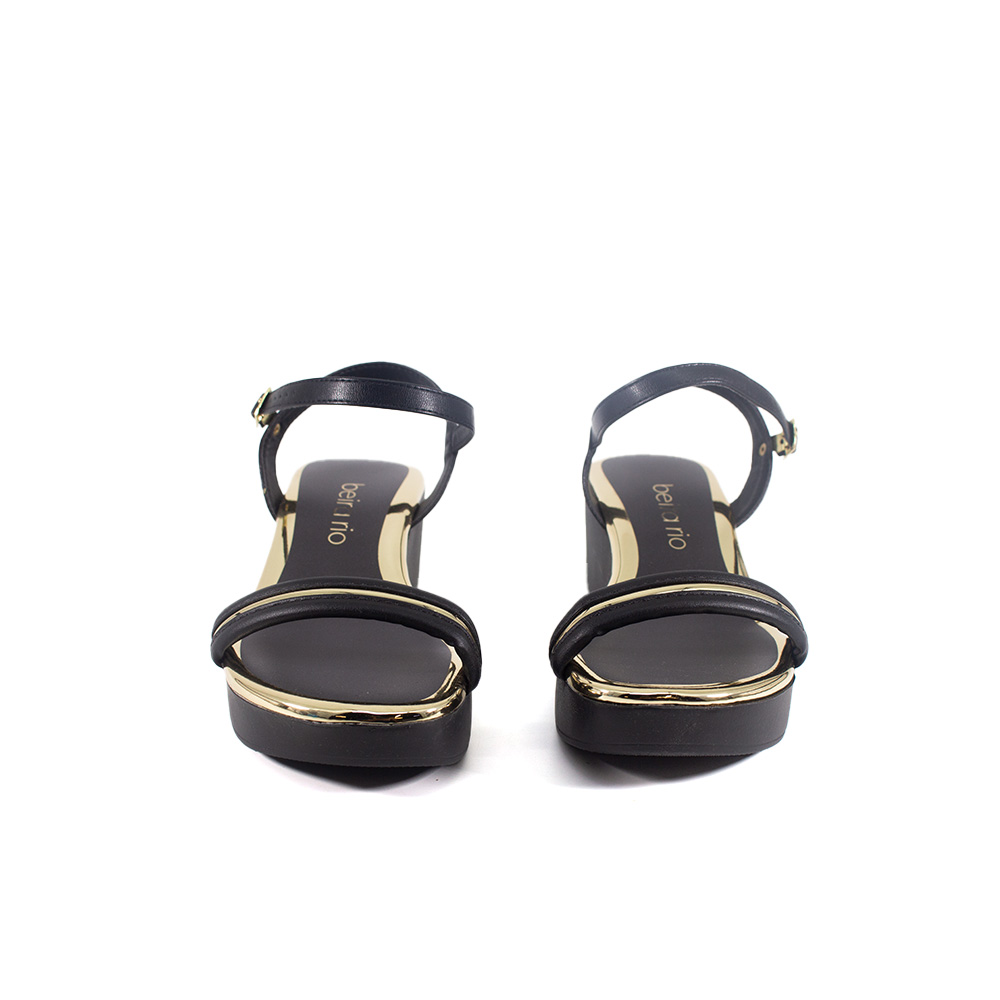 Sandalias Nicolasa Negro Treve - Imagen 2