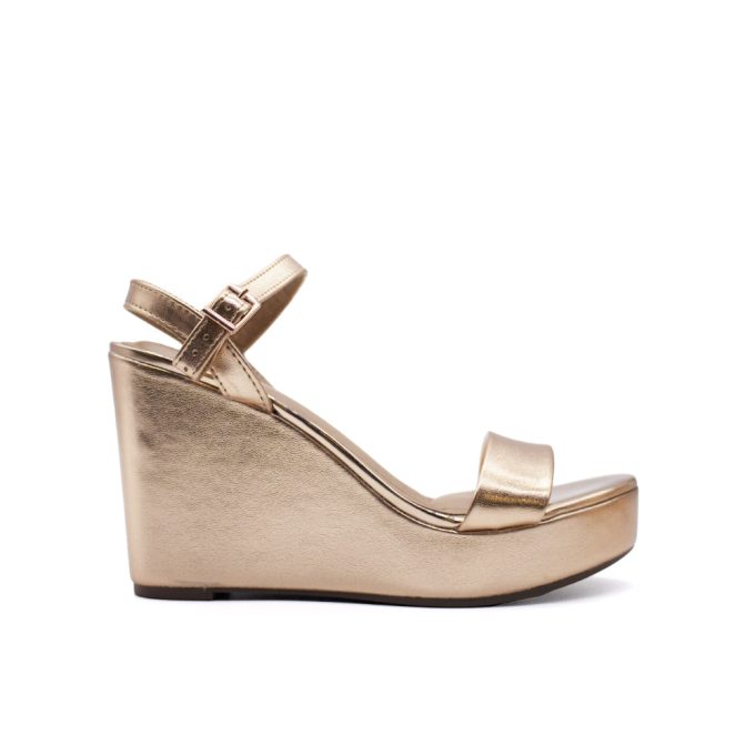 Sandalias Malvina Oro Rosa Ego