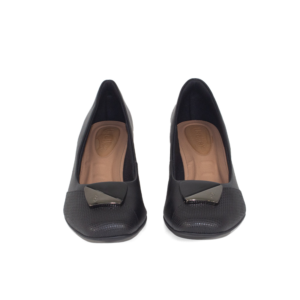 Zapatos Risa Negro Usaflex - Imagen 2