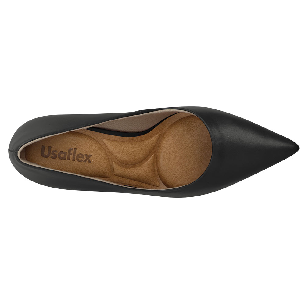 Zapatos Ayla Negro Usaflex - Imagen 3