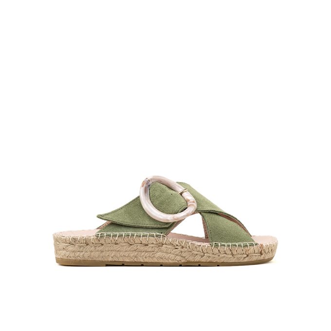 Sandalias Bety Musgo Macarena