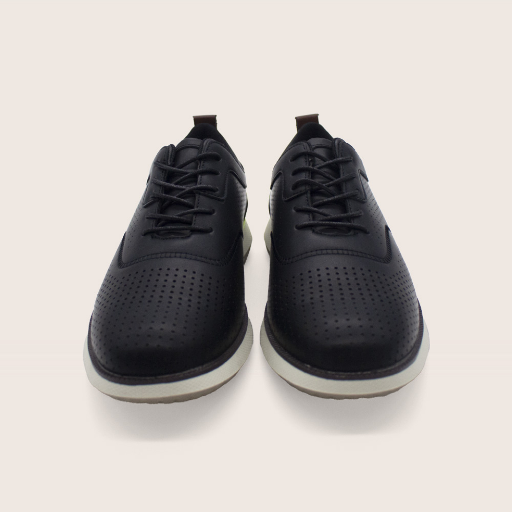 Zapatos Hobart Negro Jhon Mossin - Imagen 2
