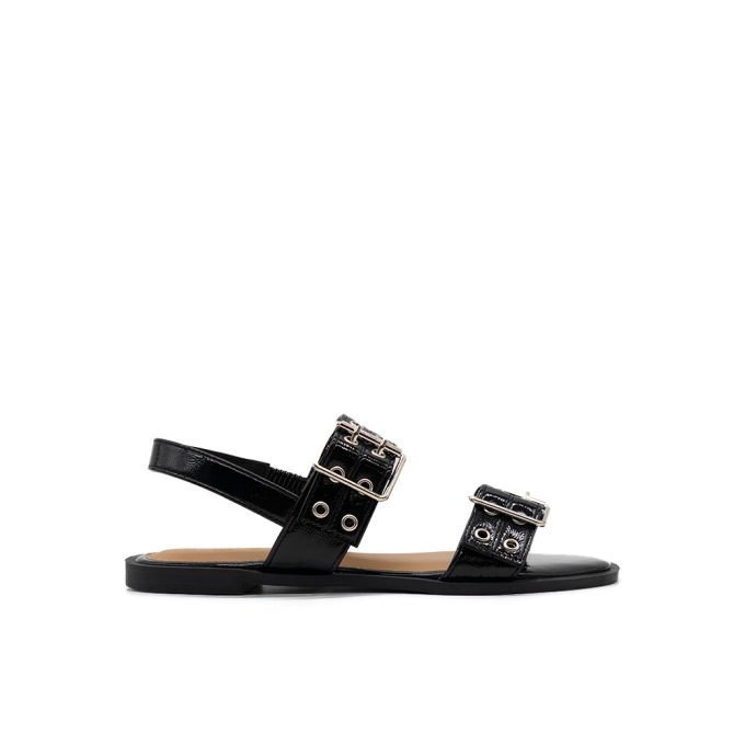 Sandalias Esmerlin Negro Via Uno Ego