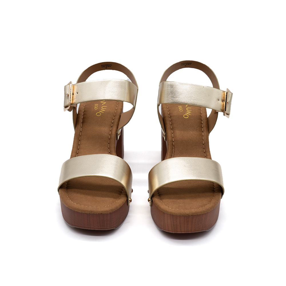 Sandalias Valery Oro Via Uno Ego - Imagen 2