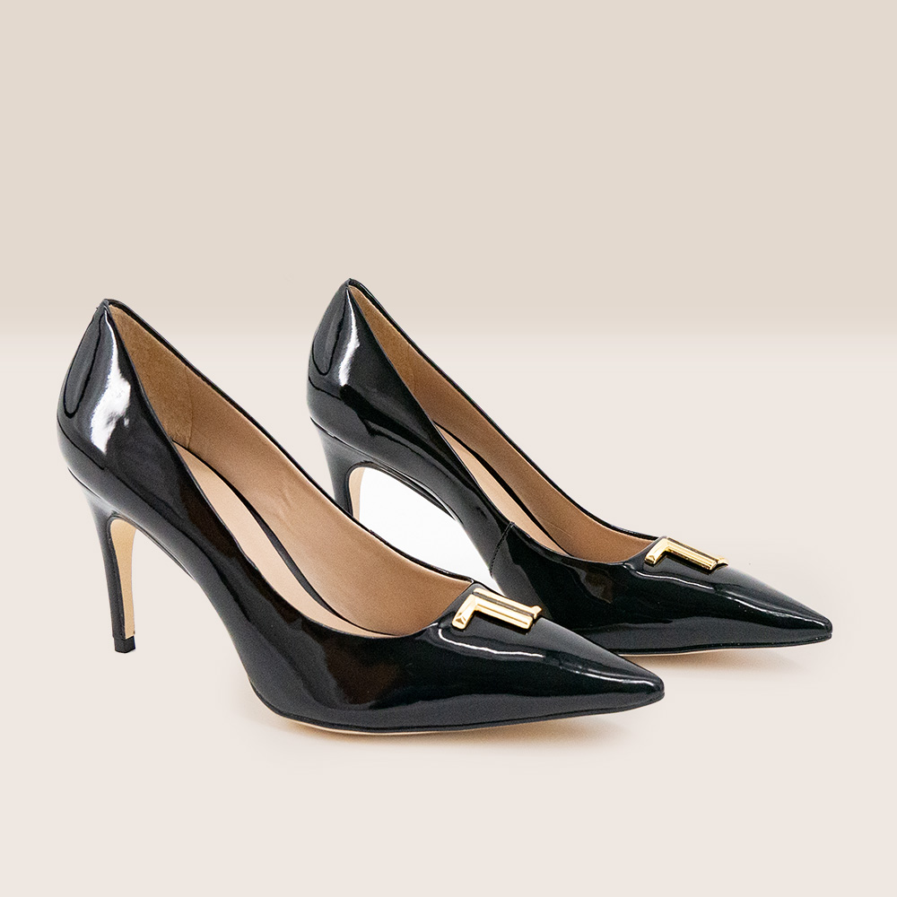Zapatos Nora Negro Luz Da Lua - Imagen 2