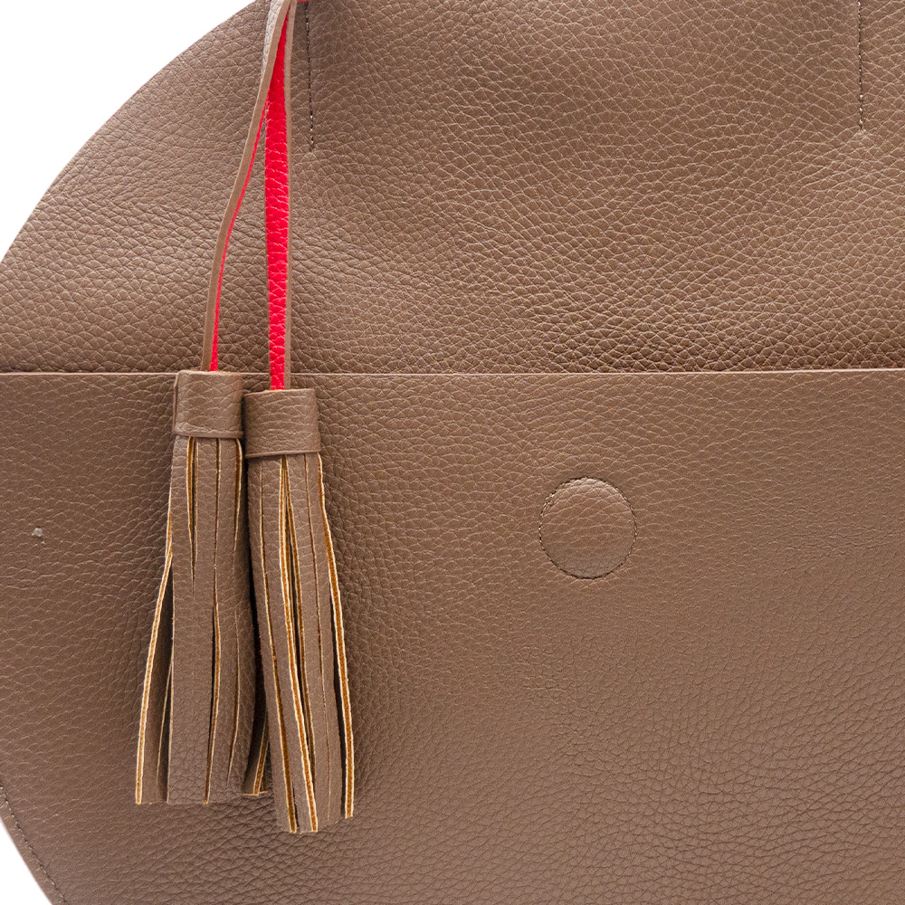 Cartera Donatella Beige Ego - Imagen 3