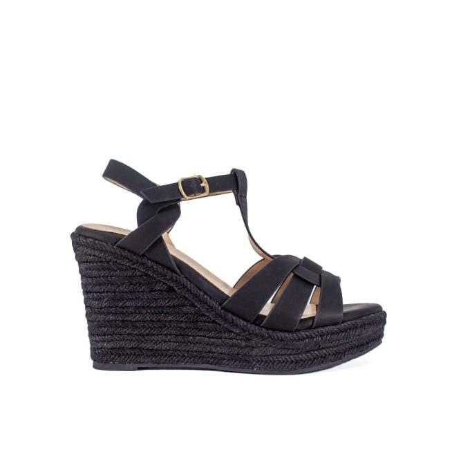 Sandalias Lolita Negro Via Uno Ego